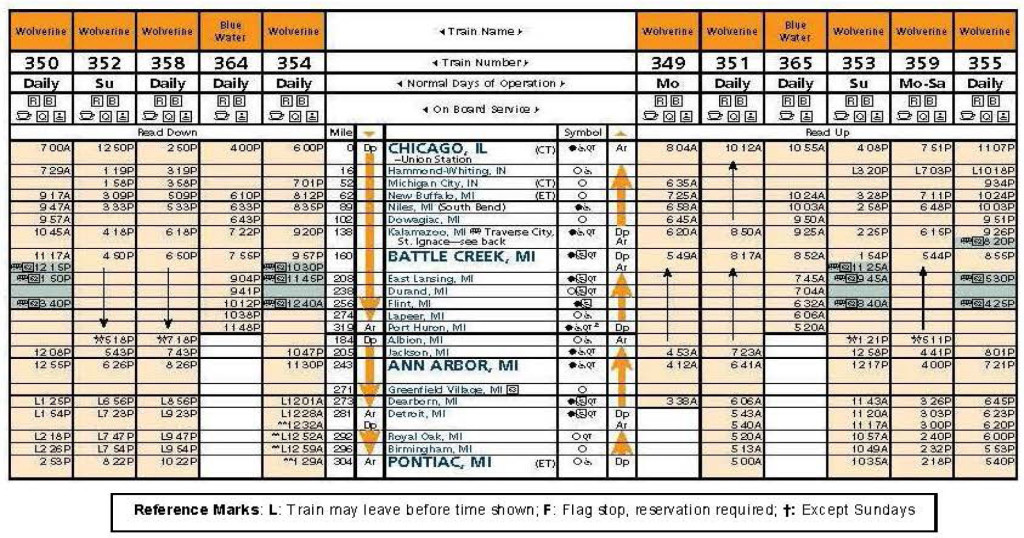 CLICK TO ENLARGE SCHEDULE