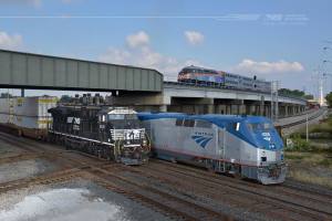 The Englewood Flyover. Photo courtesy Norfolk Southern Railway.