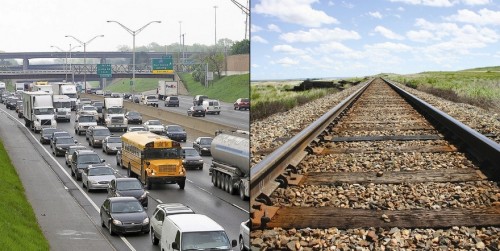 Photo by NATHAN SKID, CBD (left) / ISTOCK PHOTO (right) With that spring ritual — the weekend slog up and down I-75 — about to rev up, you'd be excused for thinking there has to be a better way to get up north. Could that way be a railway? 